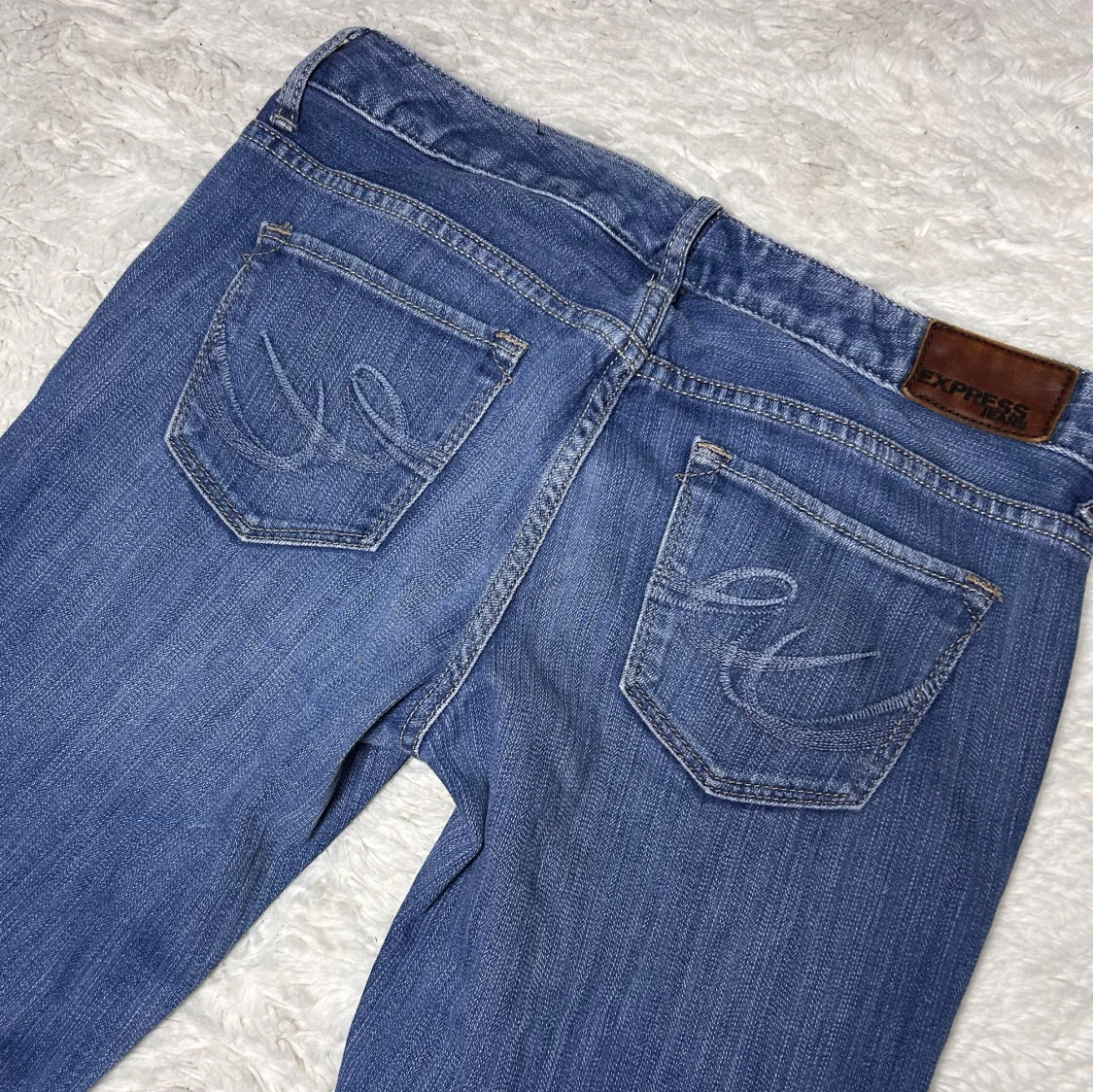 Lågmidjade bootcut jeans lowwaist lowrise vintage  - 1