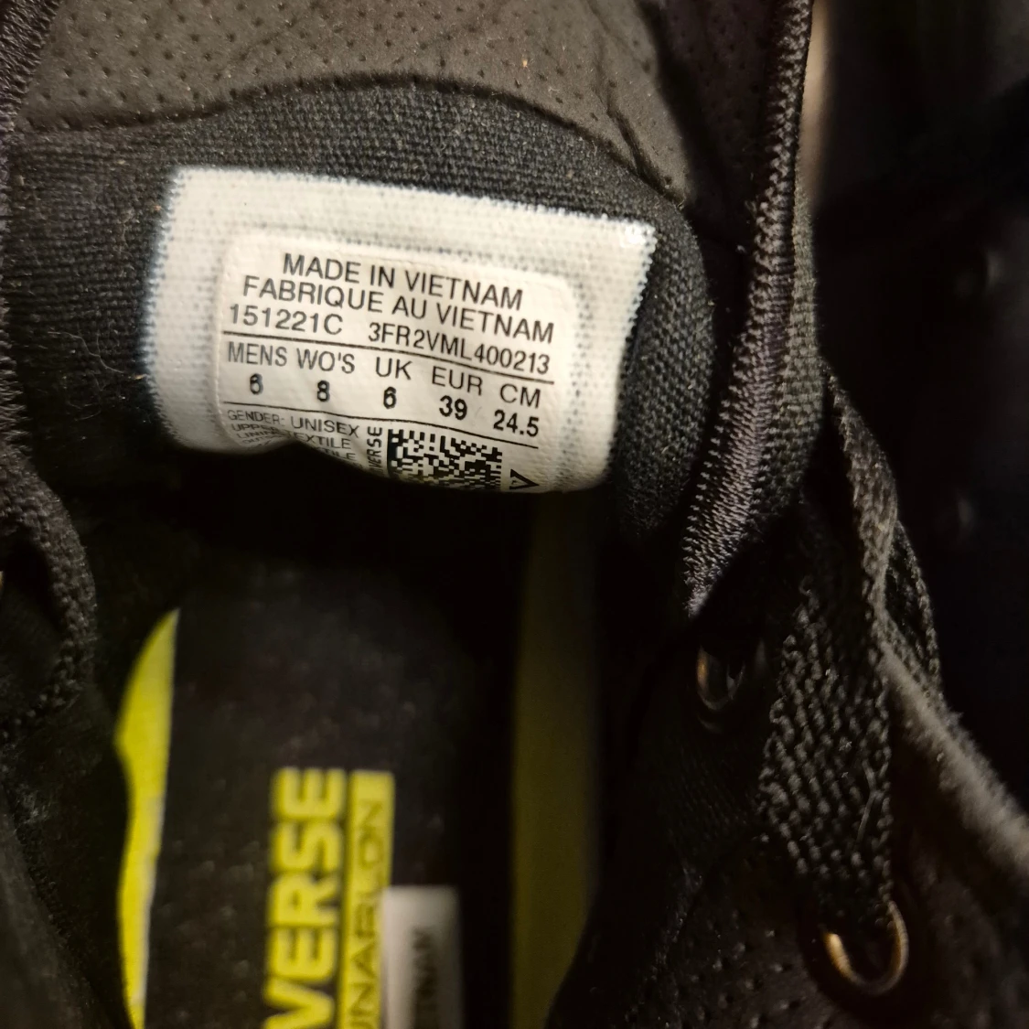 Svarta Converse All Star high-top - 2