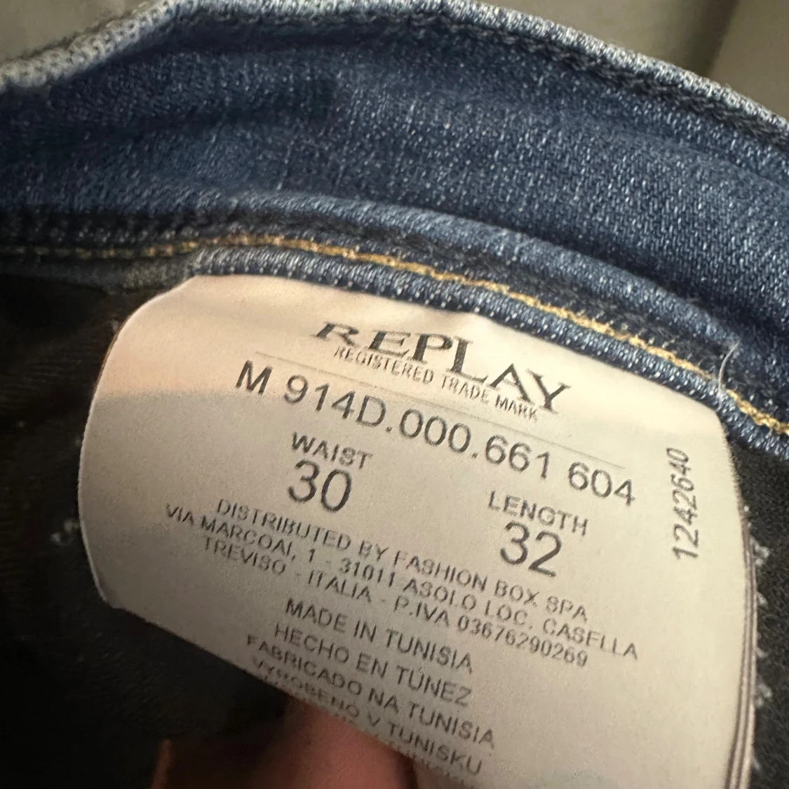 Replay Anbass jeans blå  - 2