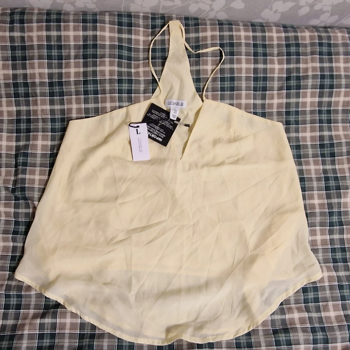 Ljusgul linnetopp från Estradeur