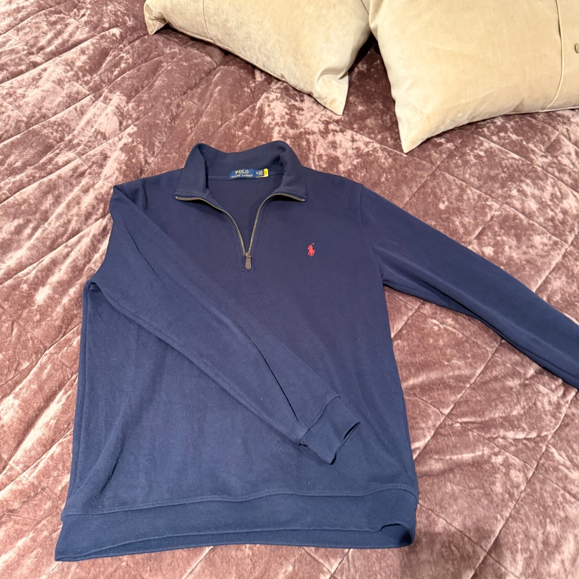 Mörk blå Polo Ralph Lauren Half-Zip - 1