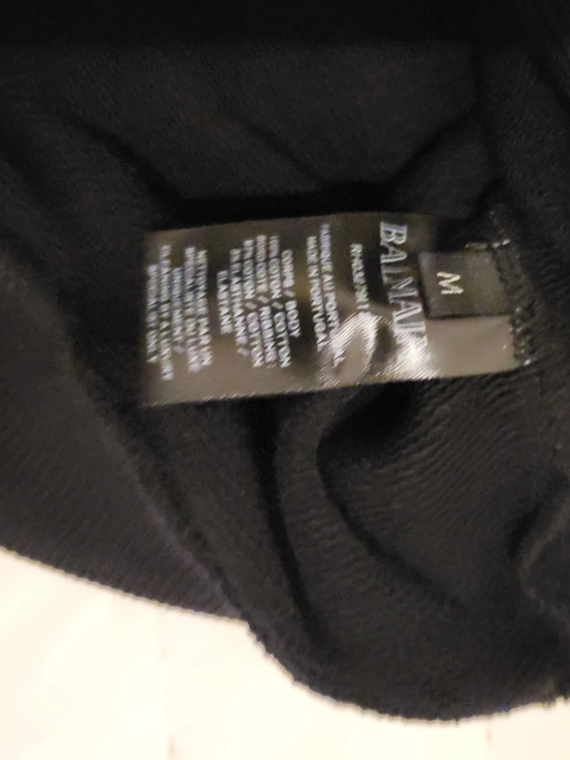 Svart Balmain Paris sweatshirt - 2