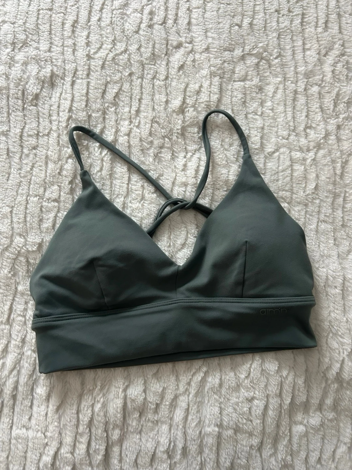 Ggrön sport-bh från Aim'n