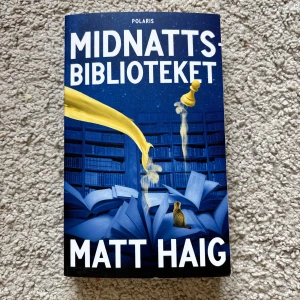 Midnattsbiblioteket - Matt Haig - Oläst!! säljer även massor av andra böcker!!