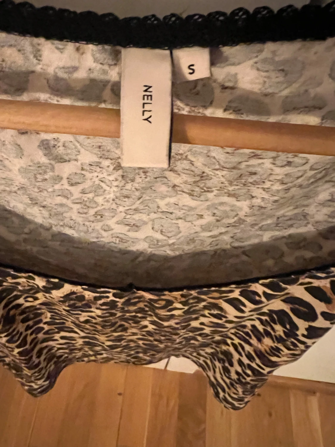 Leopardmönstrad topp från Nelly - 3