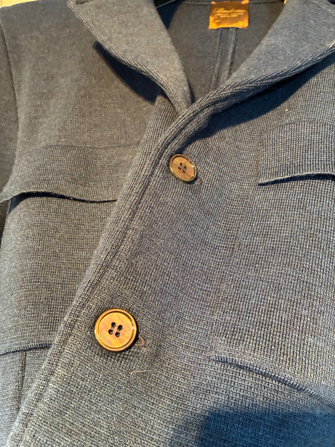 Blå overshirt från Stenströms, M - 1