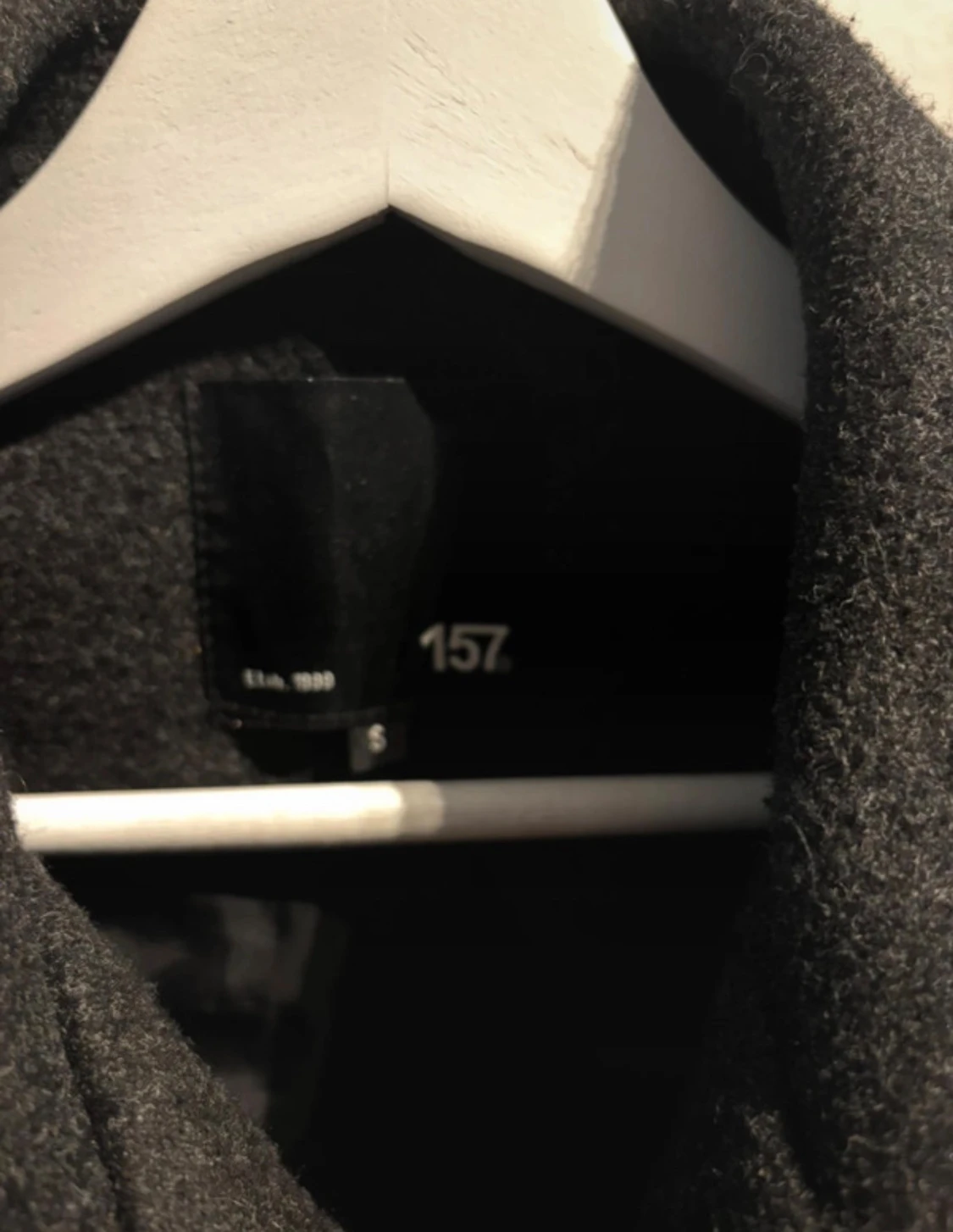 Svart ulljacka från 157, storlek S - 3