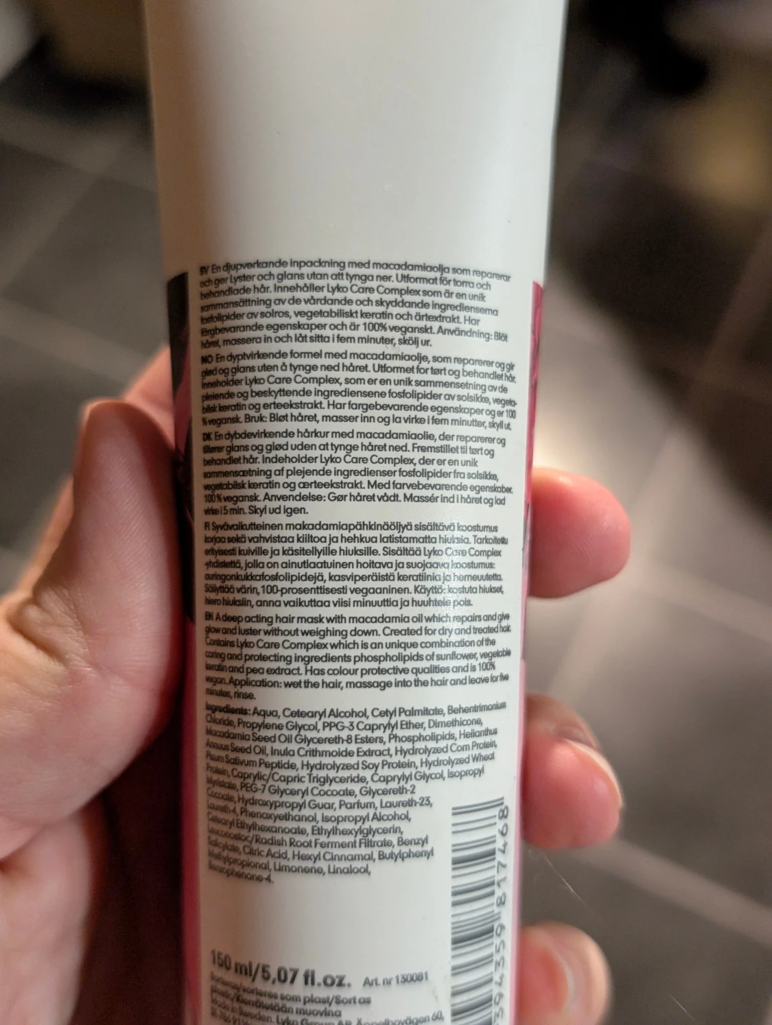 Repairing Treatment hårinpackning Lyko - 1