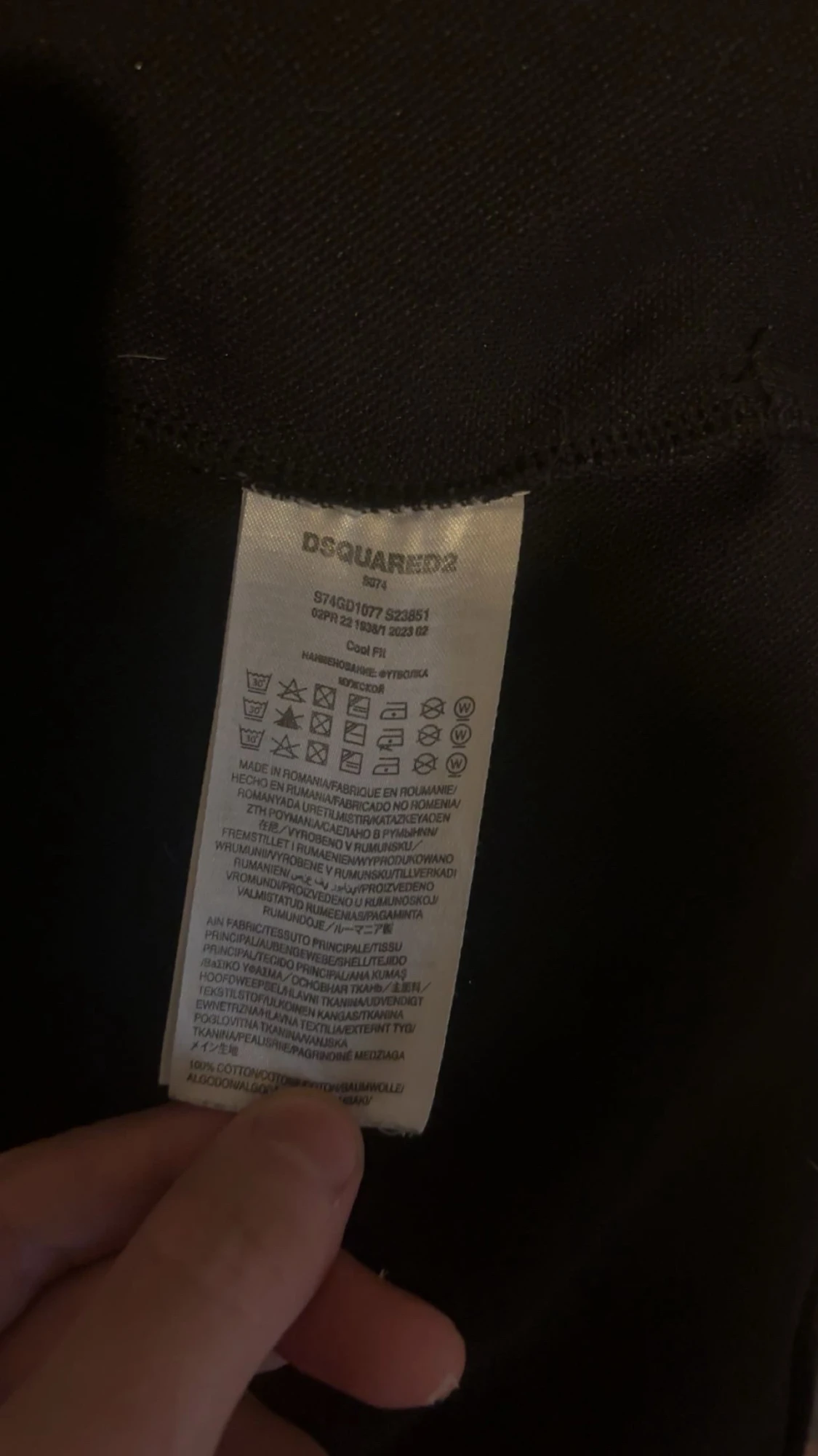 Svart hoodie Dsquared2 ICON S - 3