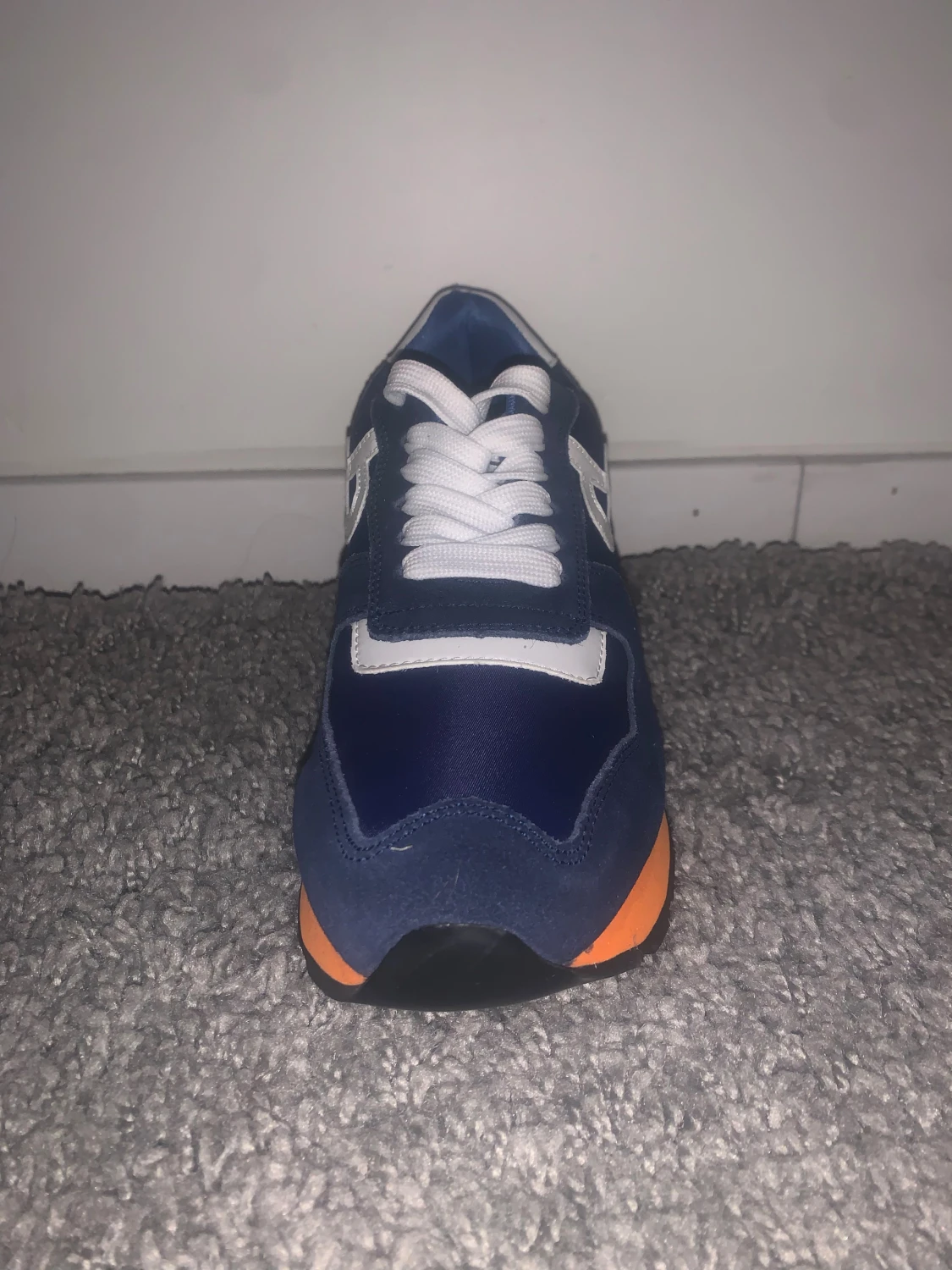 Marinblå OPP skor. - 3