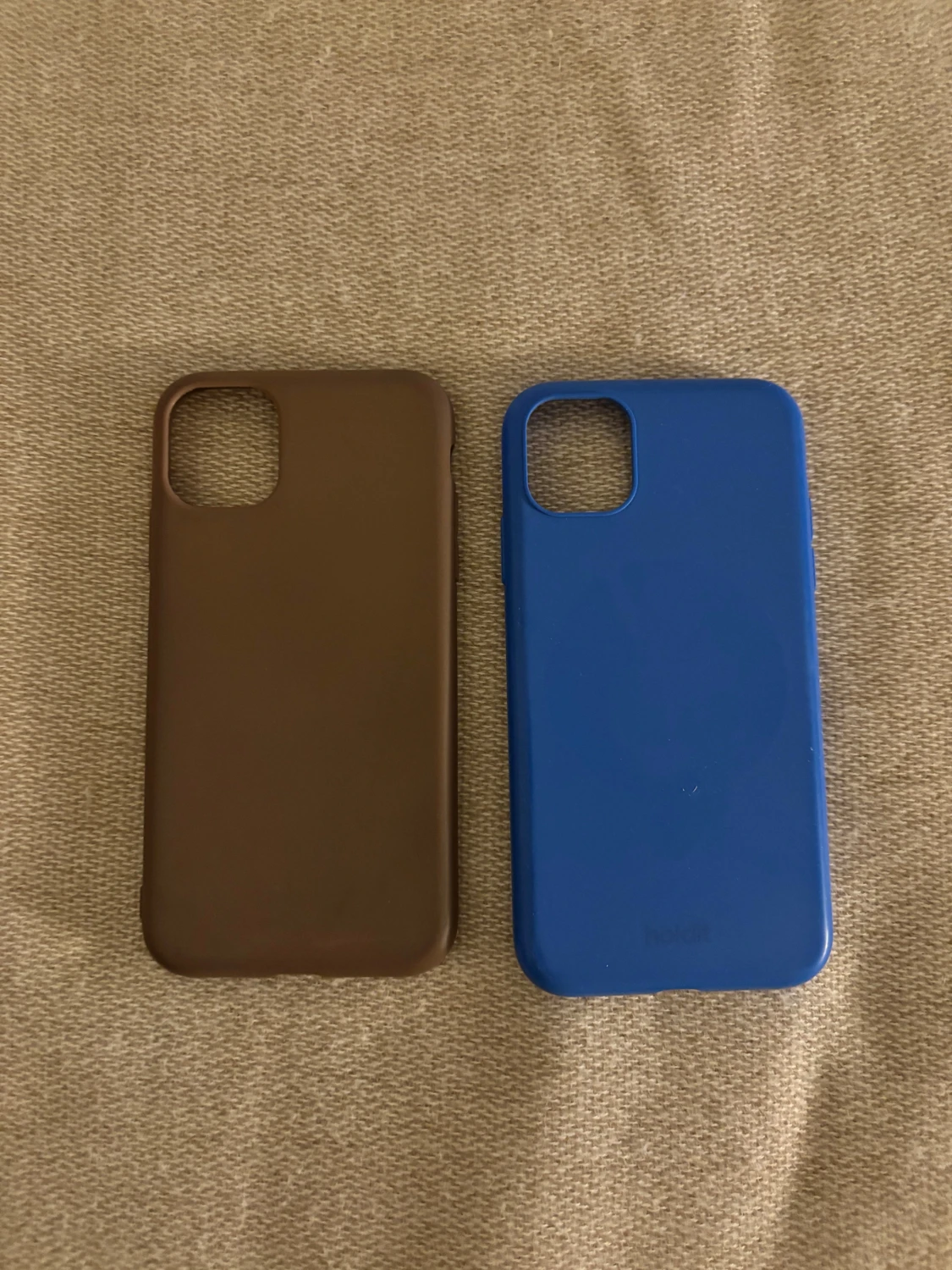 iPhone 11 Skal - Brun & Blå