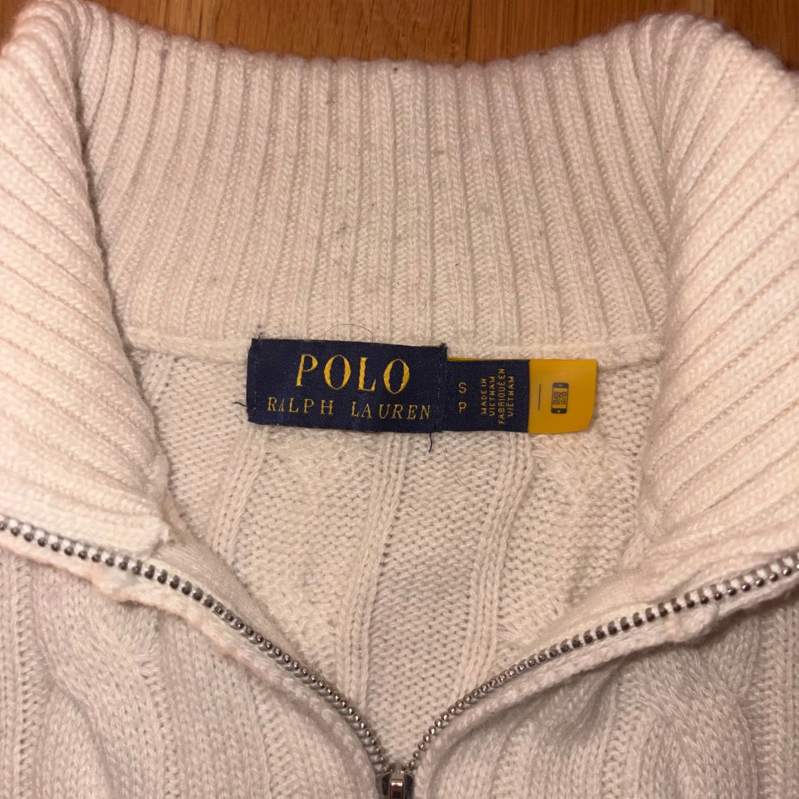 Vit kabelstickad tröja Polo Ralph Lauren - 2