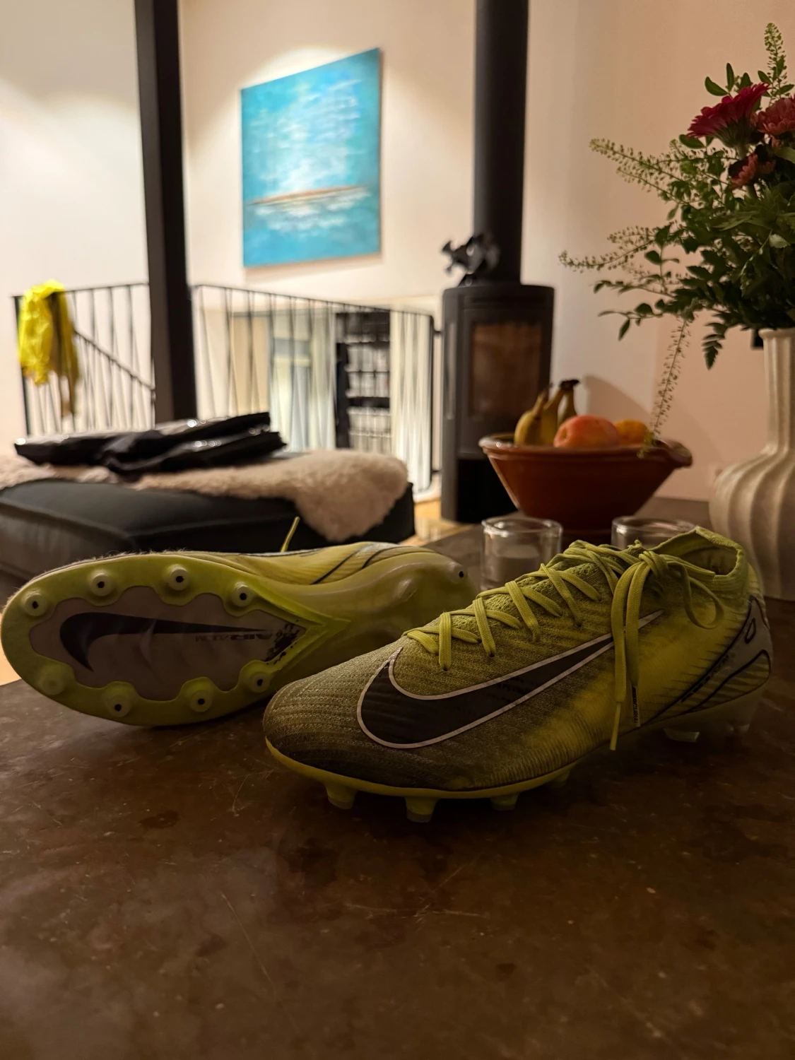 Nike Mercurial fotbollsskor grön - 3