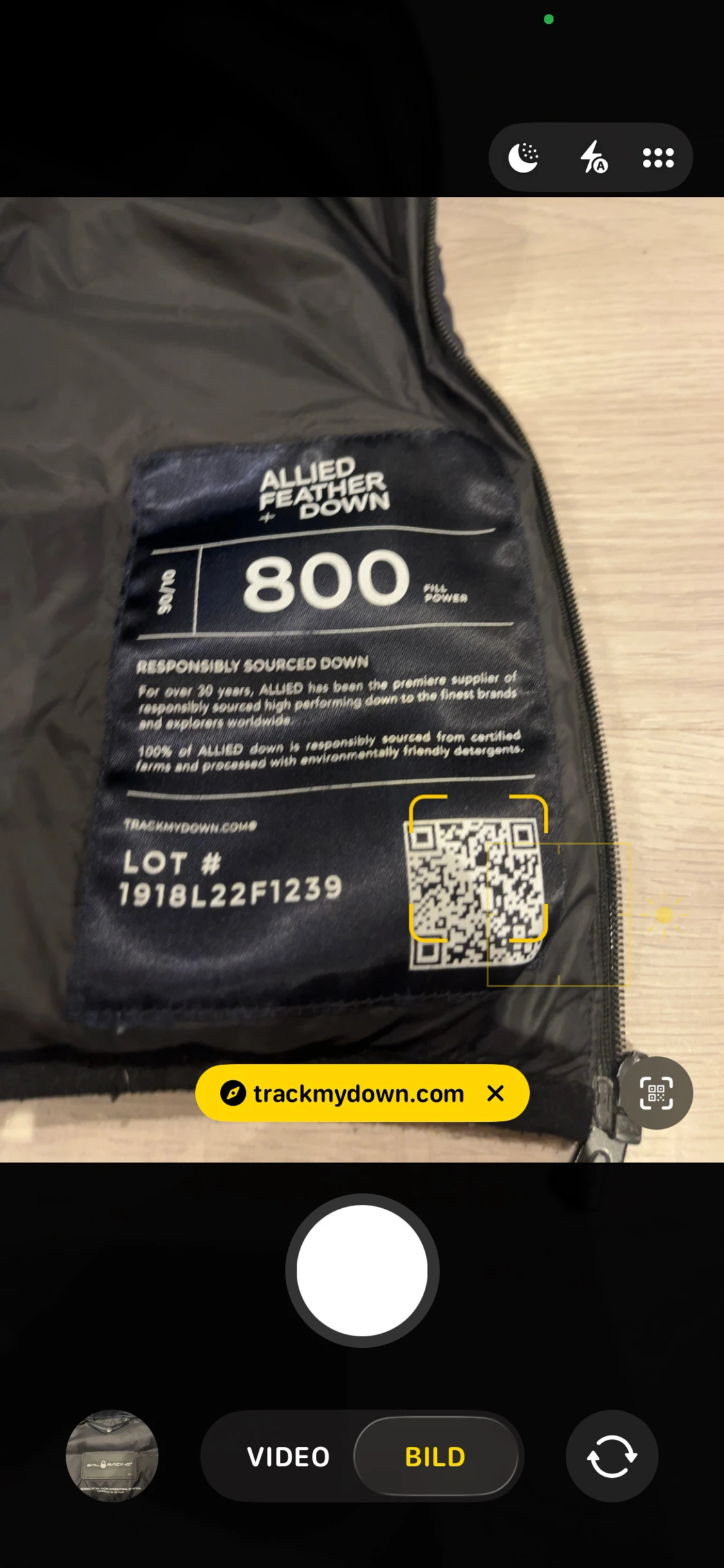 Marinblå dunväst från Sail Racing - 4