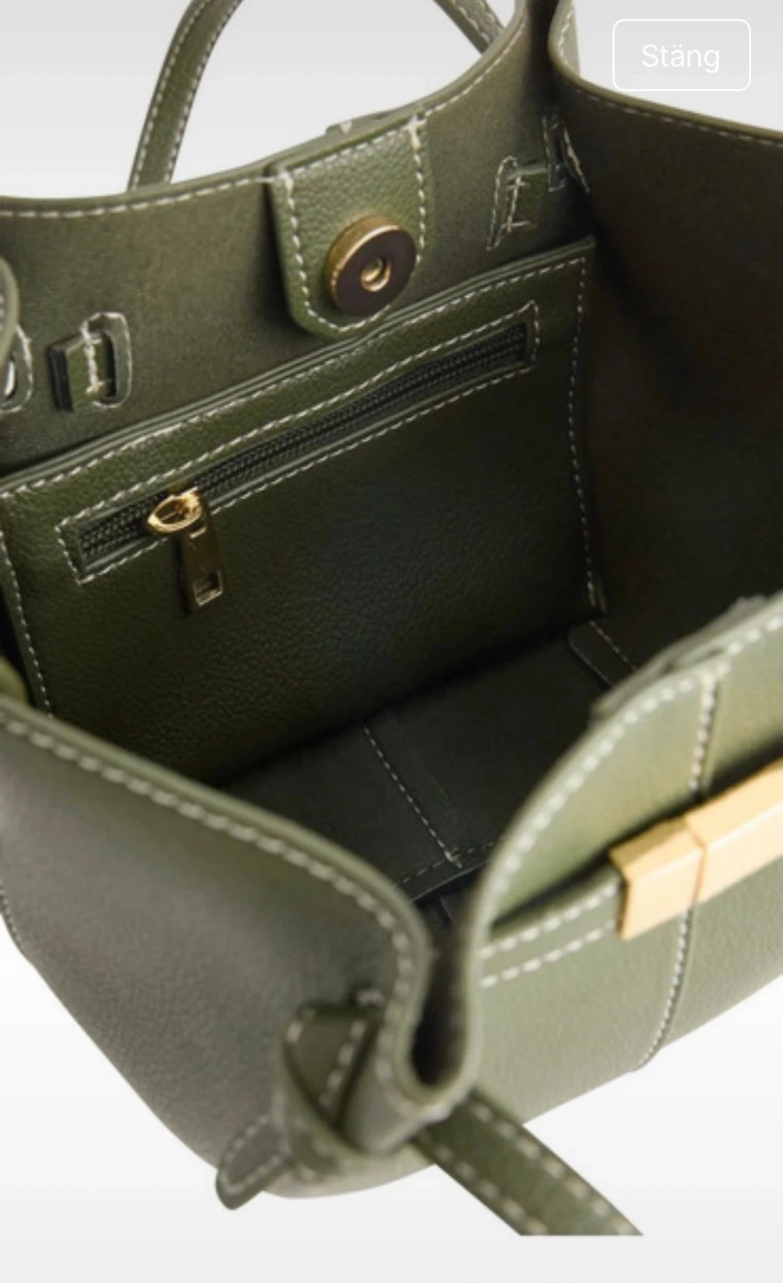 Mörkgrön väska - 2