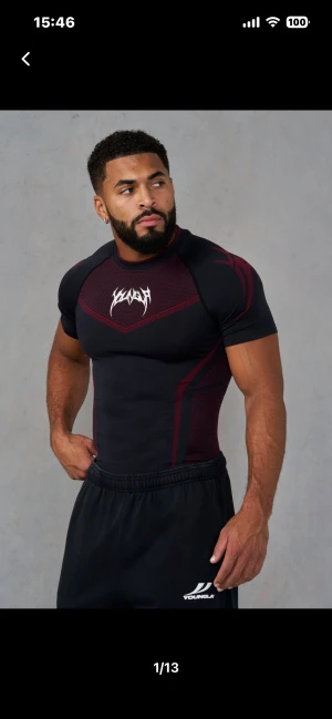 Young la warrior X Compression Tees - Denna han jag köpa på blackfriday dropet den är väldigt sällsynt alla blickar är på dig ifall du har denna i gymmet hur mycket pengar är du villig att betala för den fantastiska snygga compression