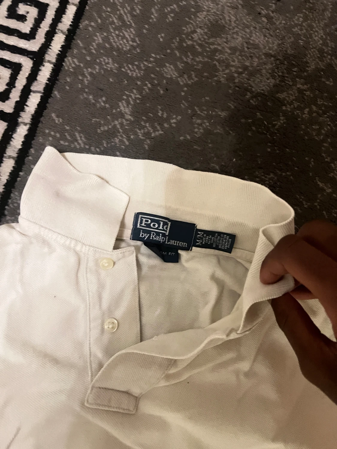 Vit piké från Polo Ralph Lauren - 1