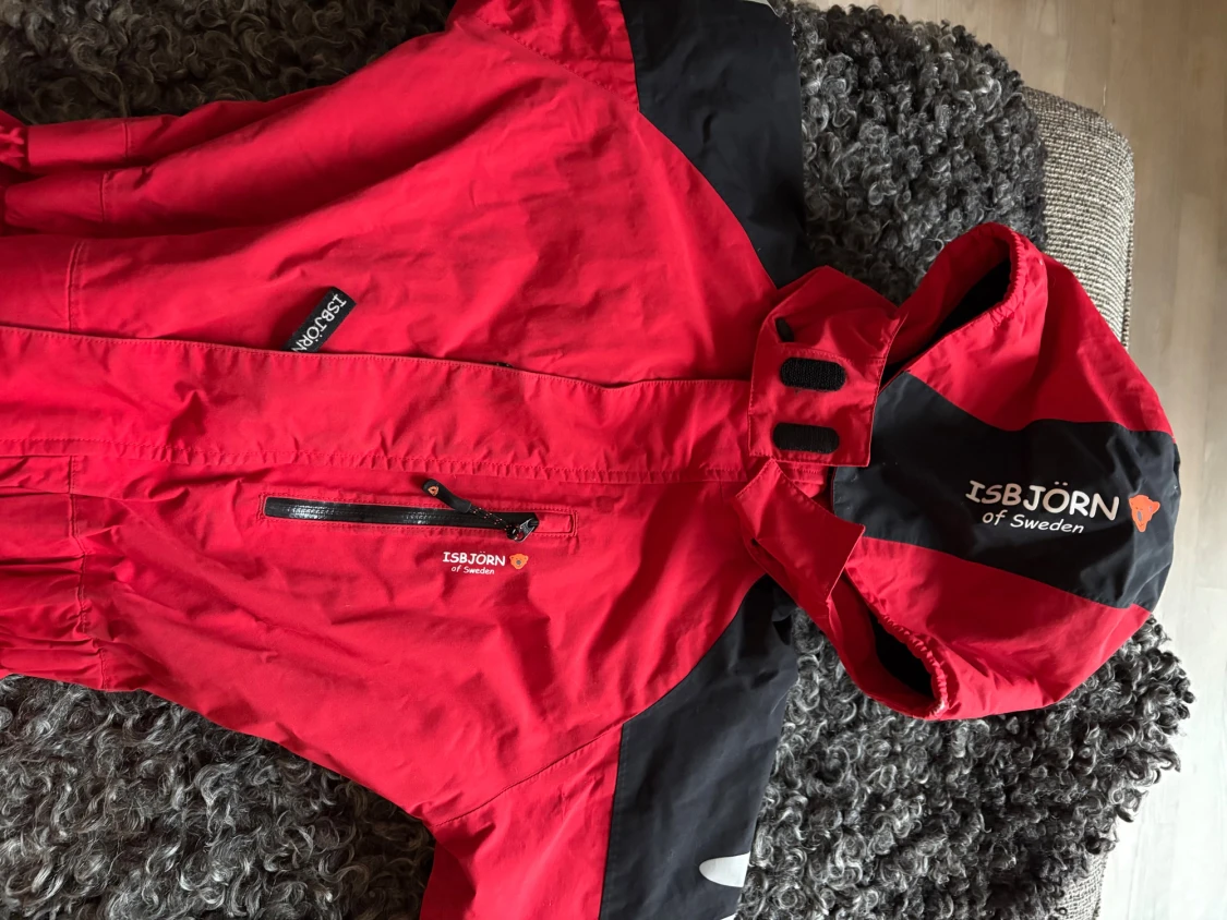 Röd och svart overall från Isbjörn - 1