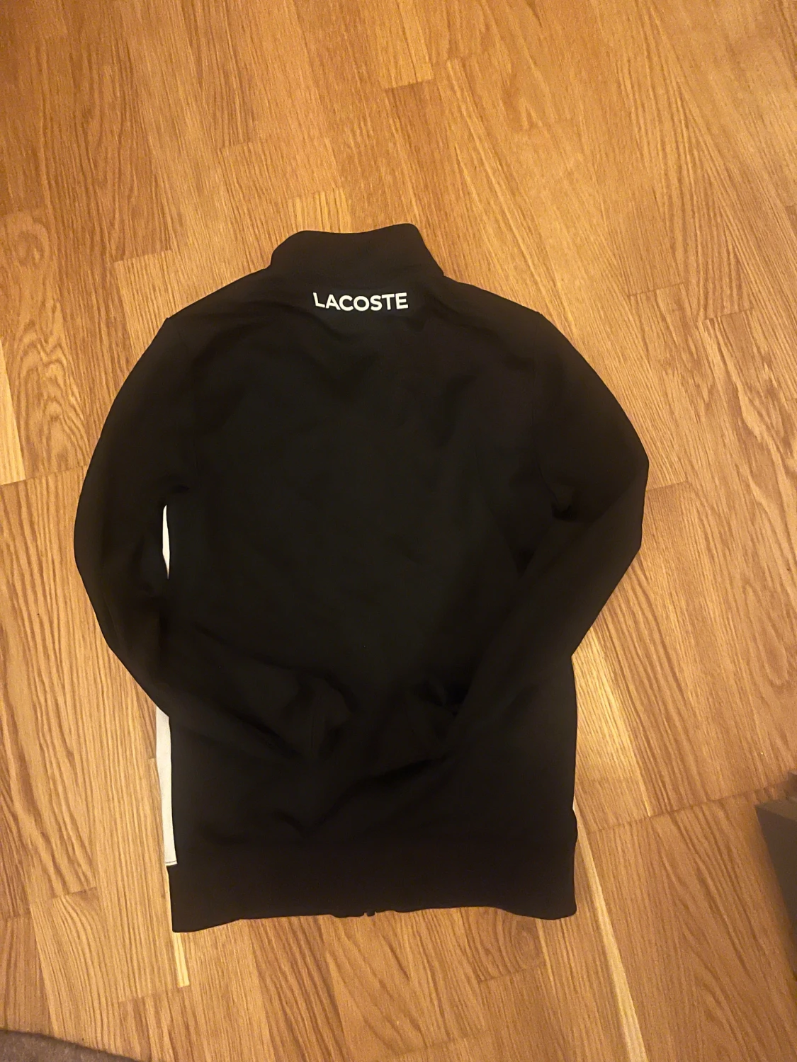 Svart ziptröja Lacoste Sport XS - 1