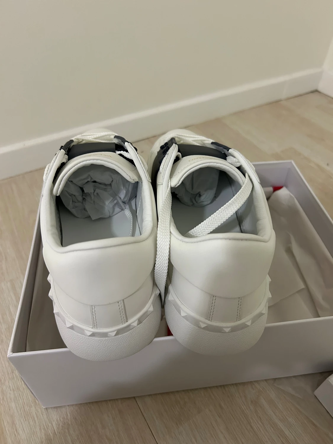 Valentino Garavani Open sneakers vit/blå - 3