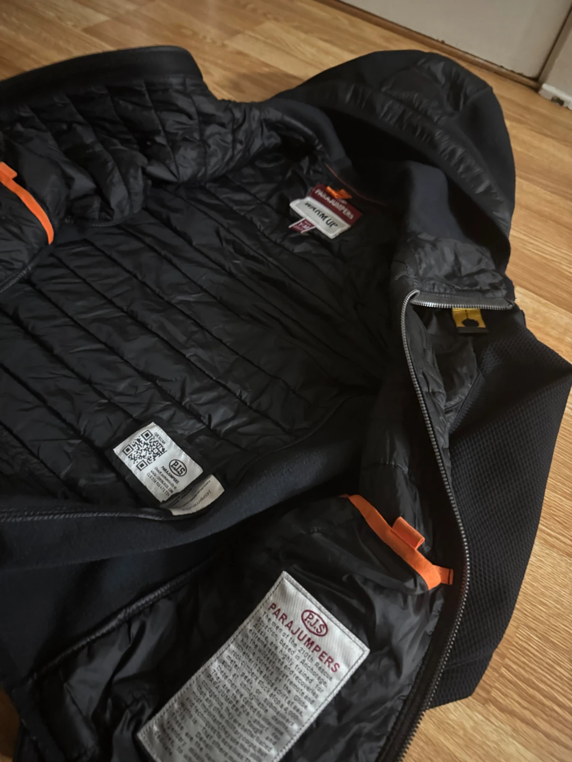 Svart quiltad jacka Parajumpers Y-M - 1