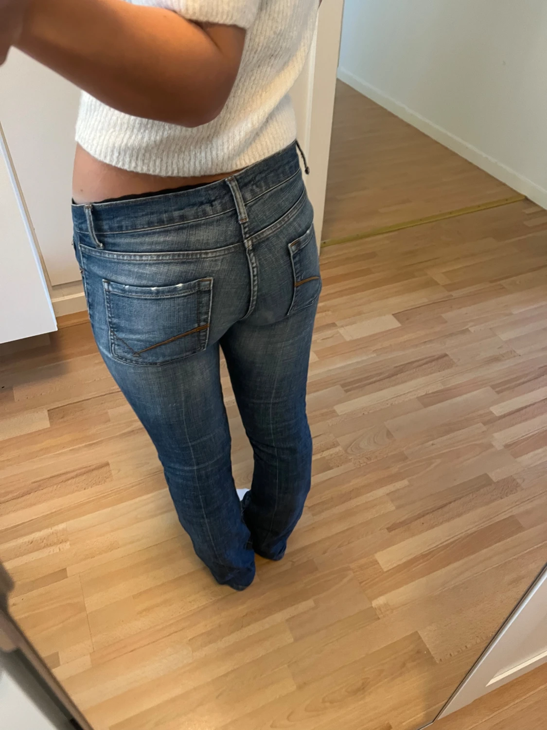 Lågmidjade jeans  - 4