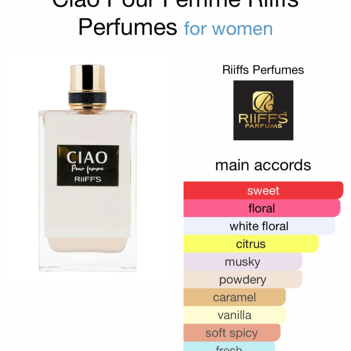 Riiffs Ciao Pour Femme 5ml / 3ml - 1