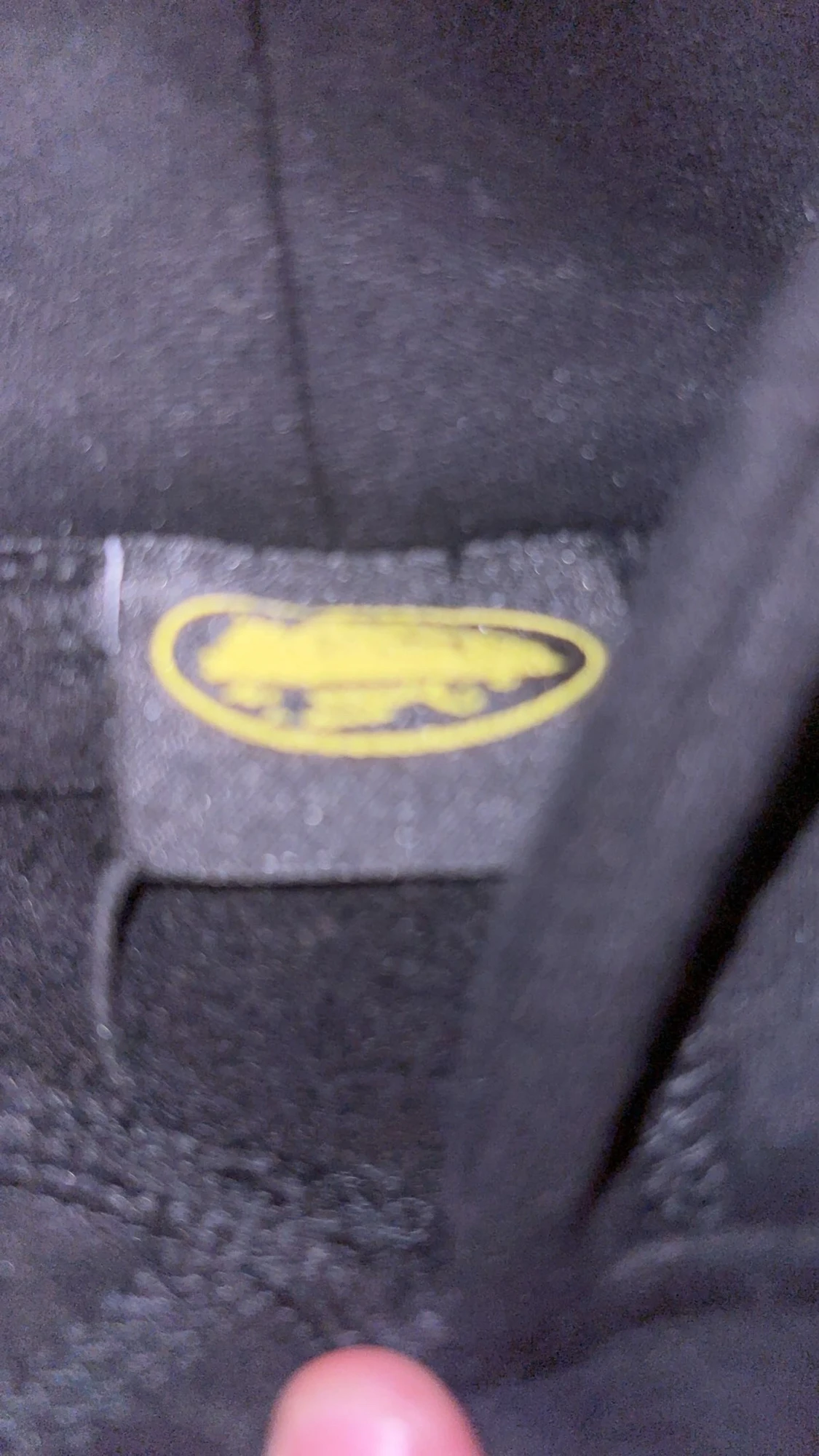 Svart corteiz hoodie  - 2