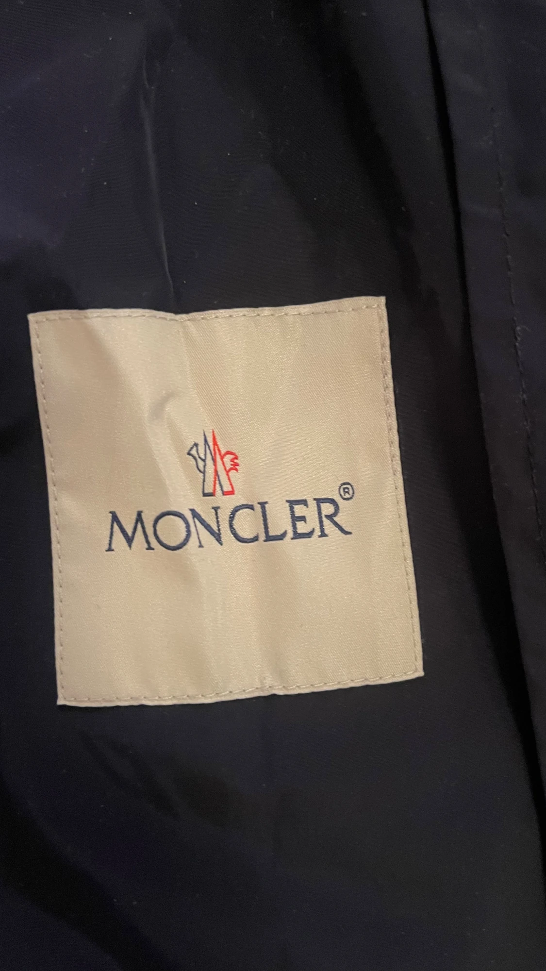 Mörkblå vindjacka från Moncler - 4