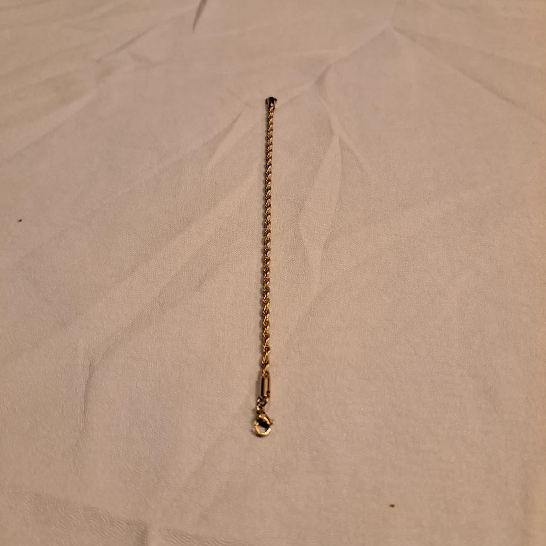 Guldarmband med tvinnad kedja - 1