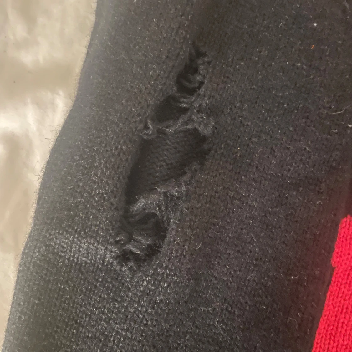 Svart stickad tröja From Future - 3