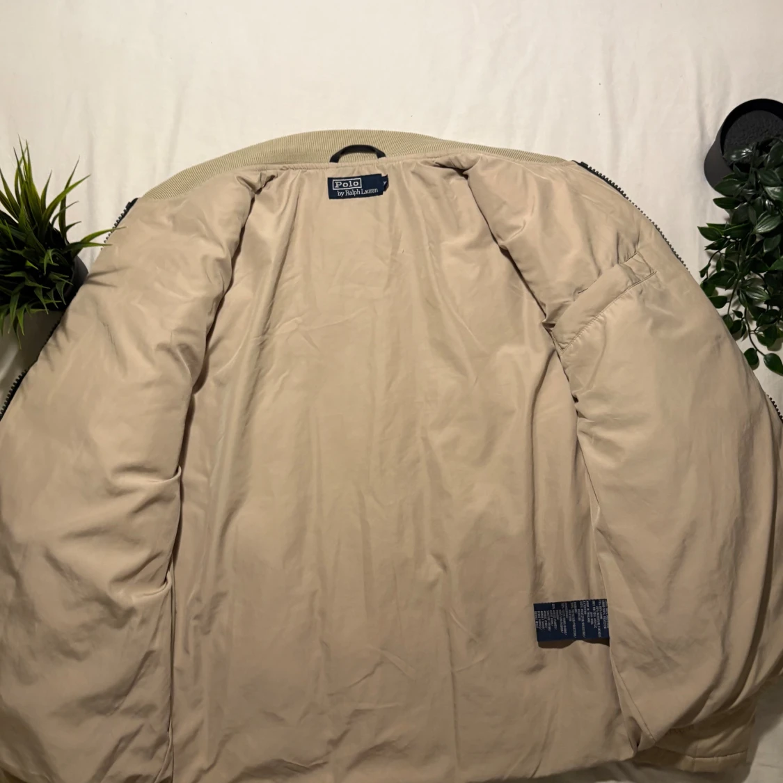 Beige pufferjacka Polo Ralph Lauren M - 2