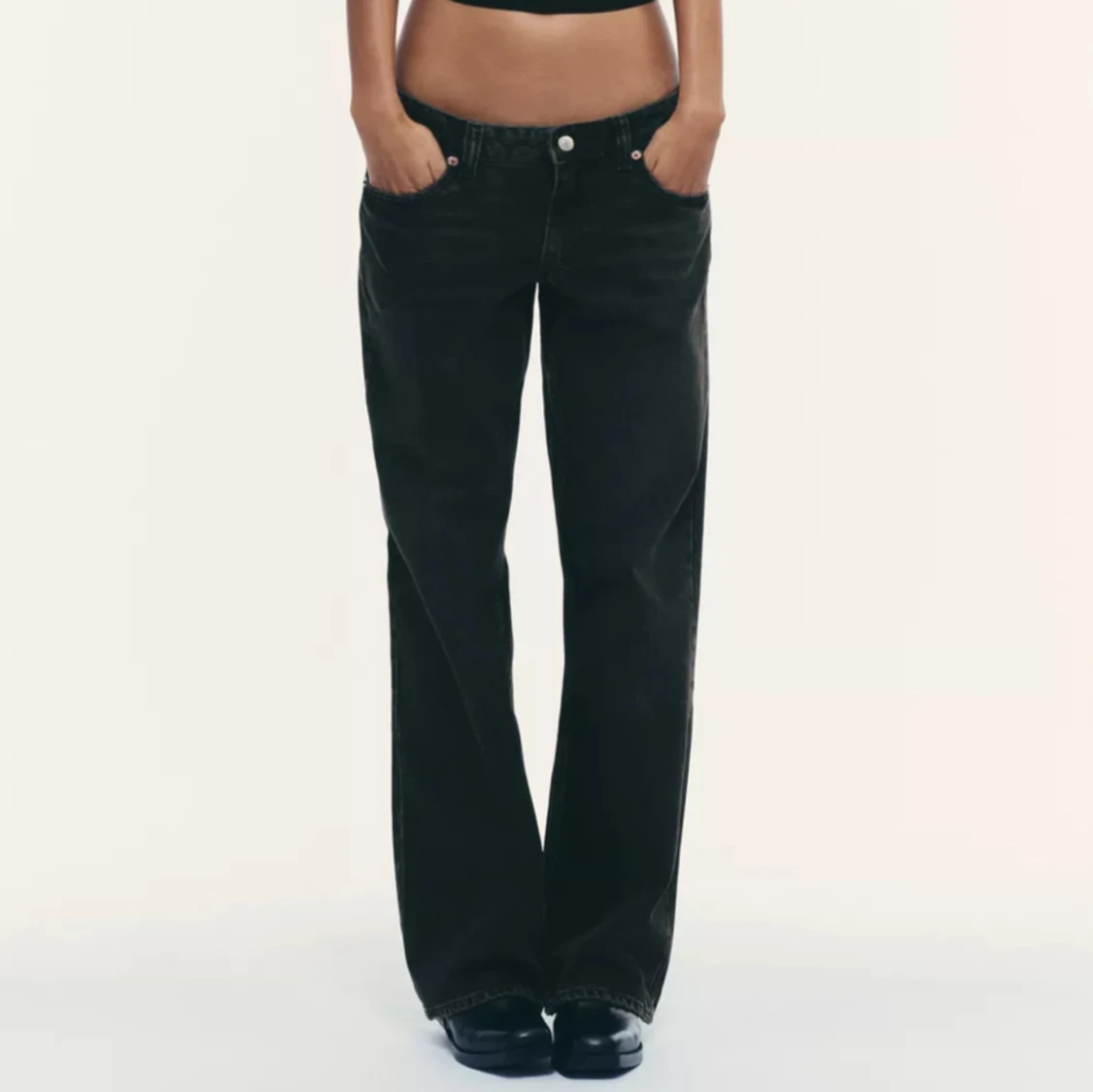 Zara jeans lågmidjade