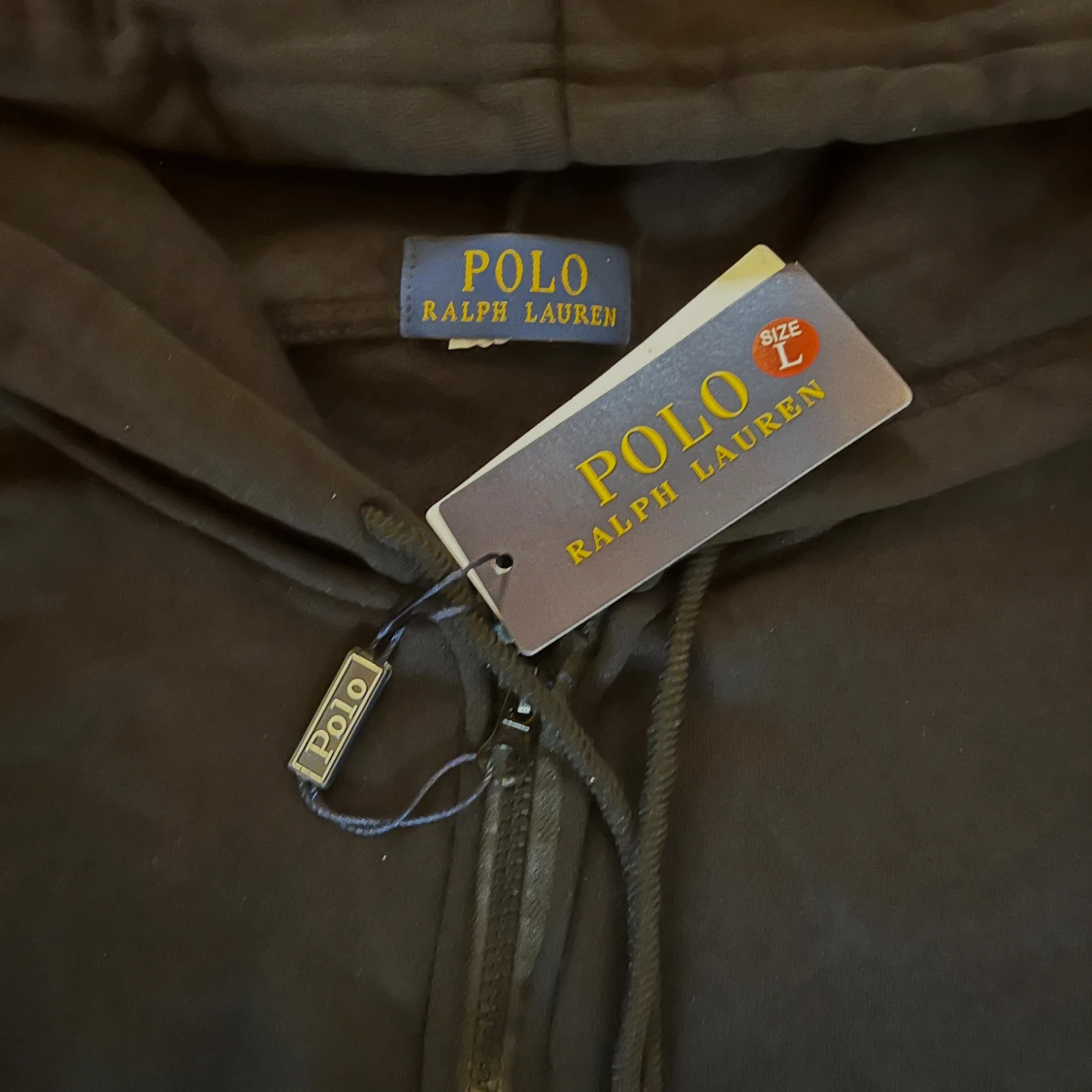 Svart zip-hoodie från Polo Ralph Lauren - 2