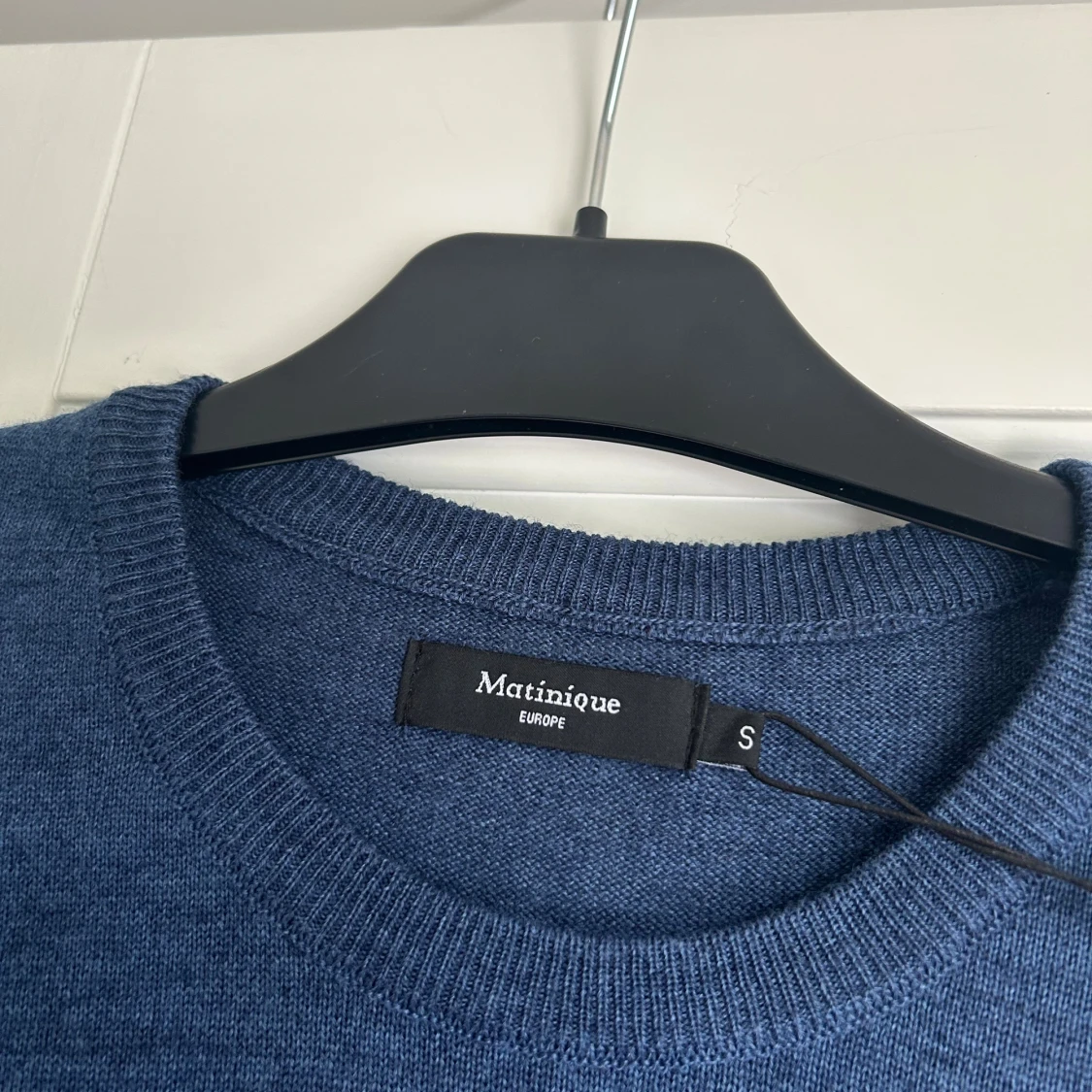 Blå finstickad tröja från Matinique - 2