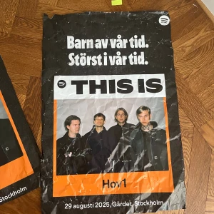  Svart hov1 affisch -  Skick se bild 
