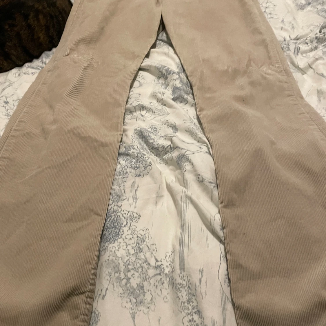 Beiga manchesterbyxor baggy - 1