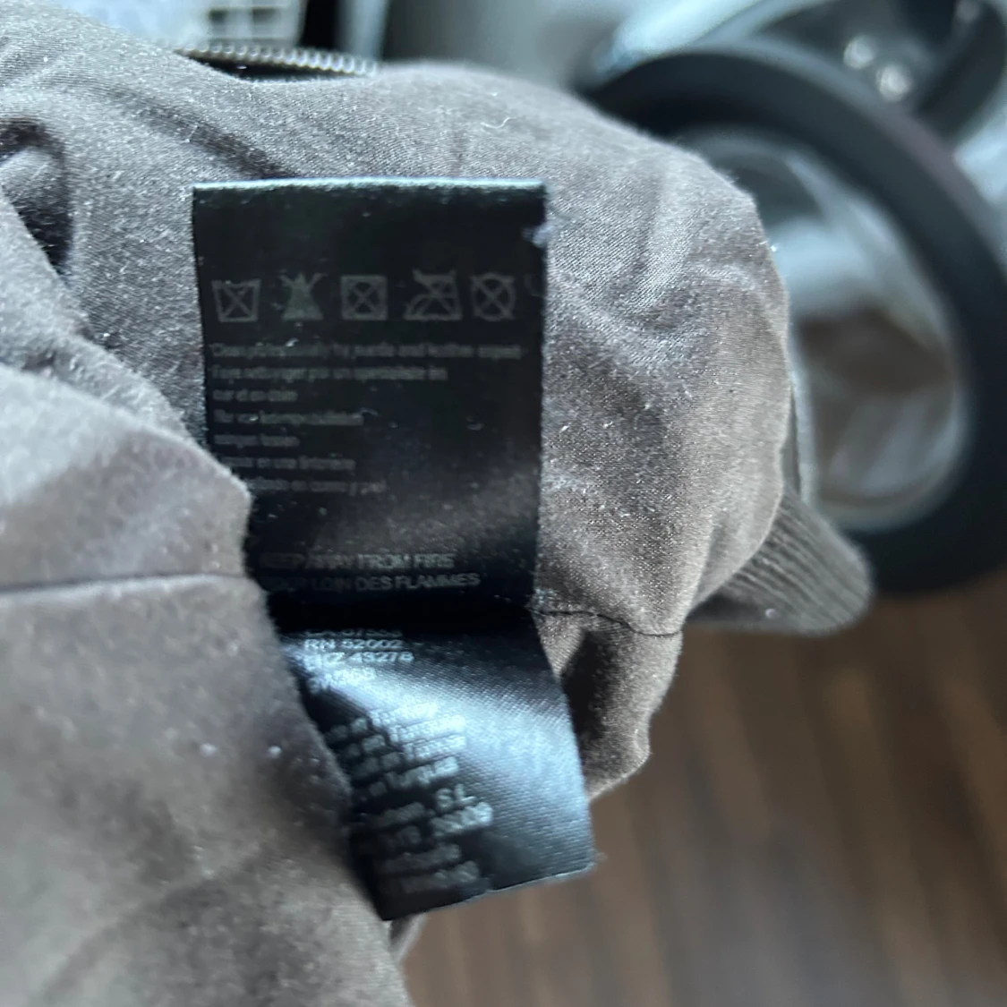 Mörkbrun skinnjacka från Mexx, stl 36 - 3