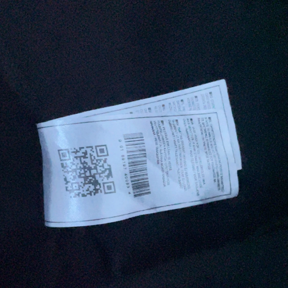 Svart Nike vindjacka med huva M - 4