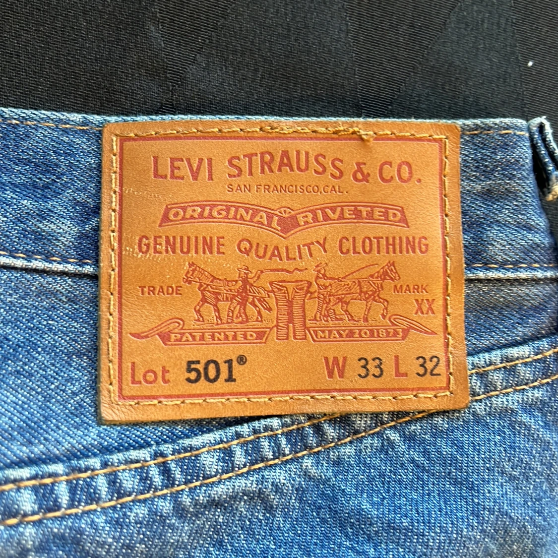 Levi's 501 blå jeans - 2