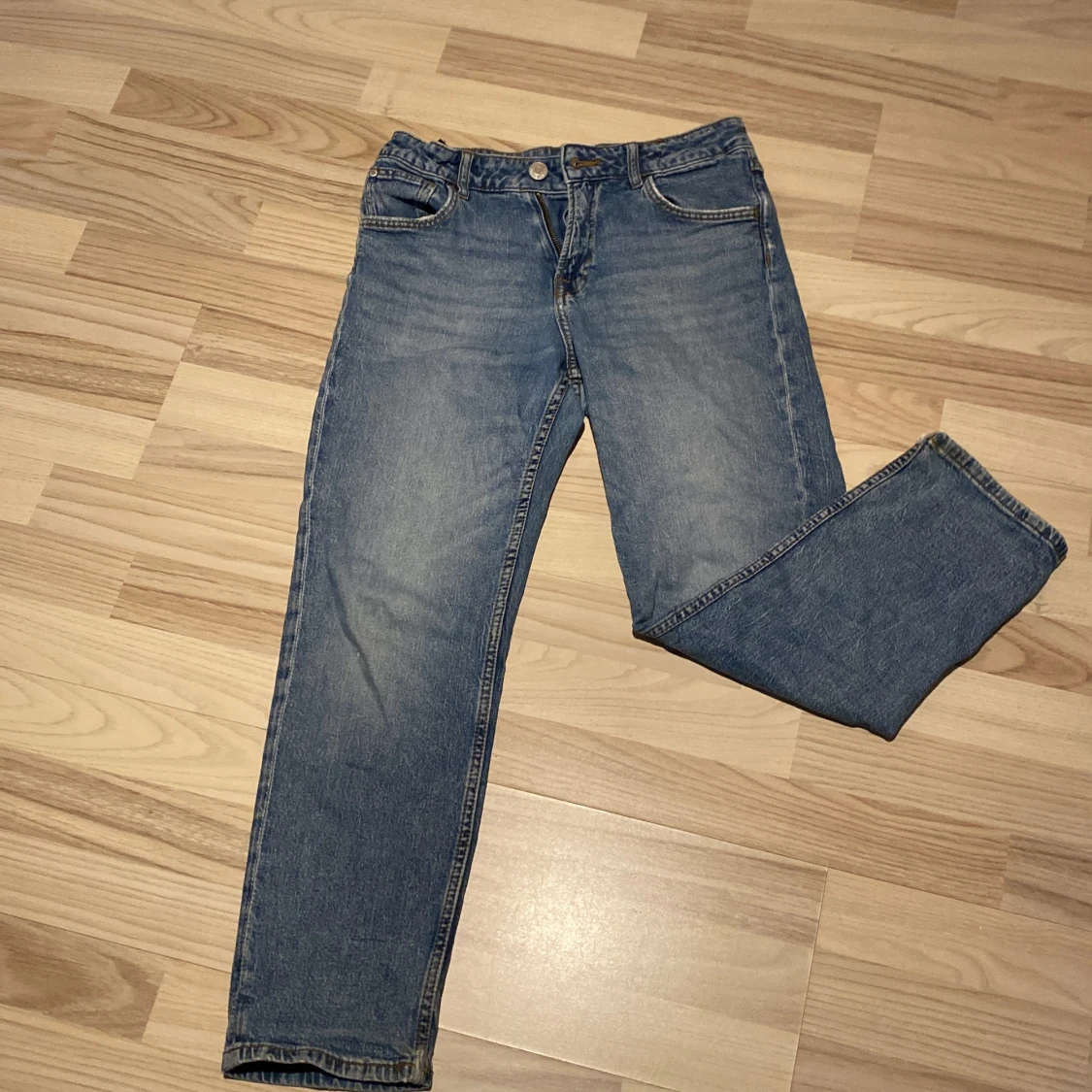 Blåa Jeans