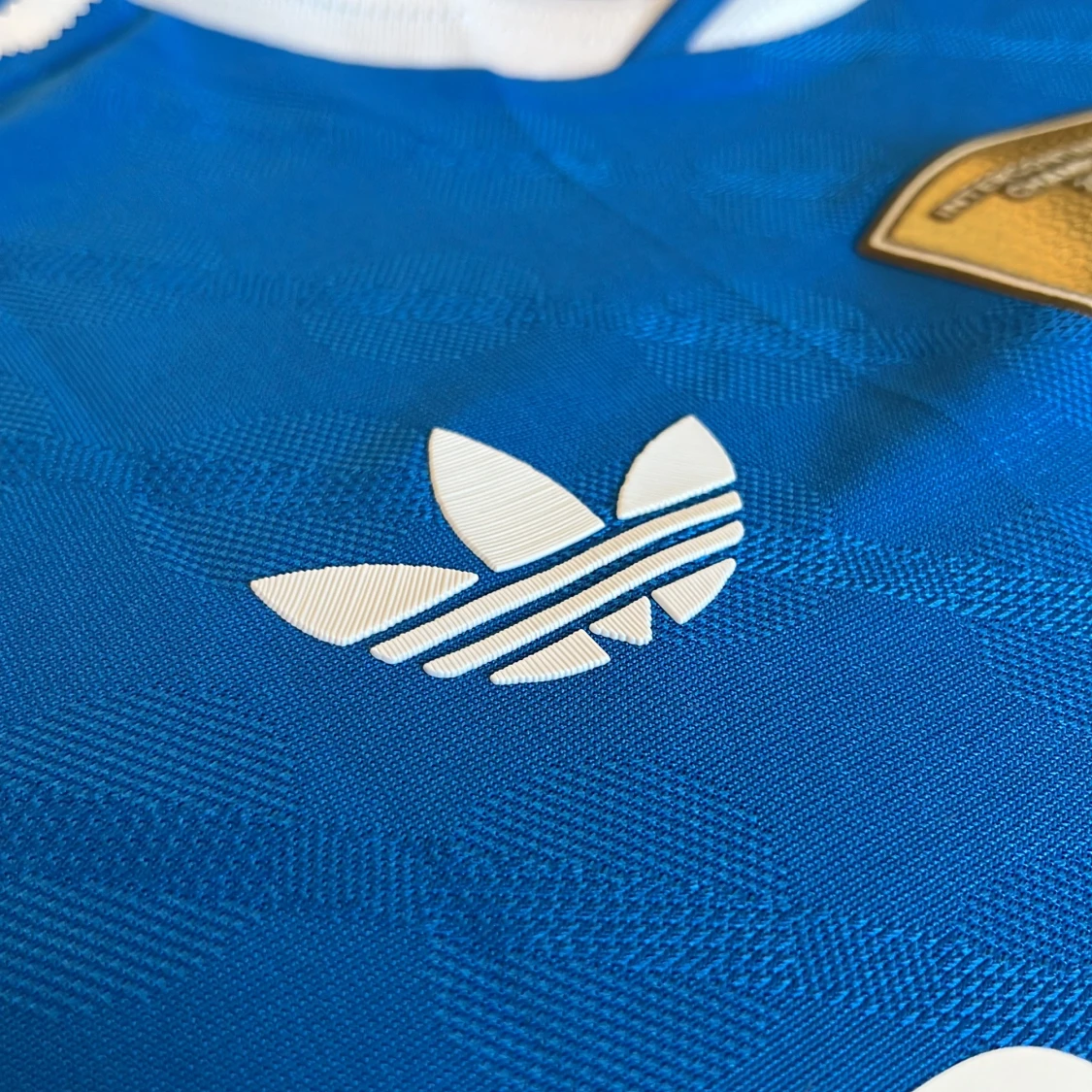 Real Madrid Mbappé 10 blå Adidas tröja - 3