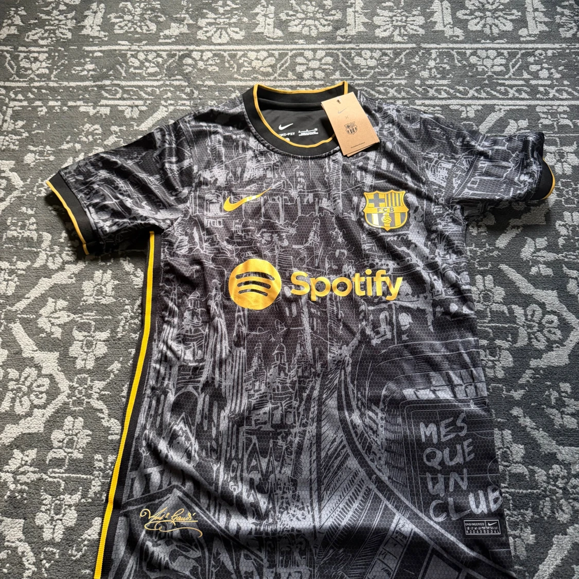 FC Barcelona svart matchtröja Nike