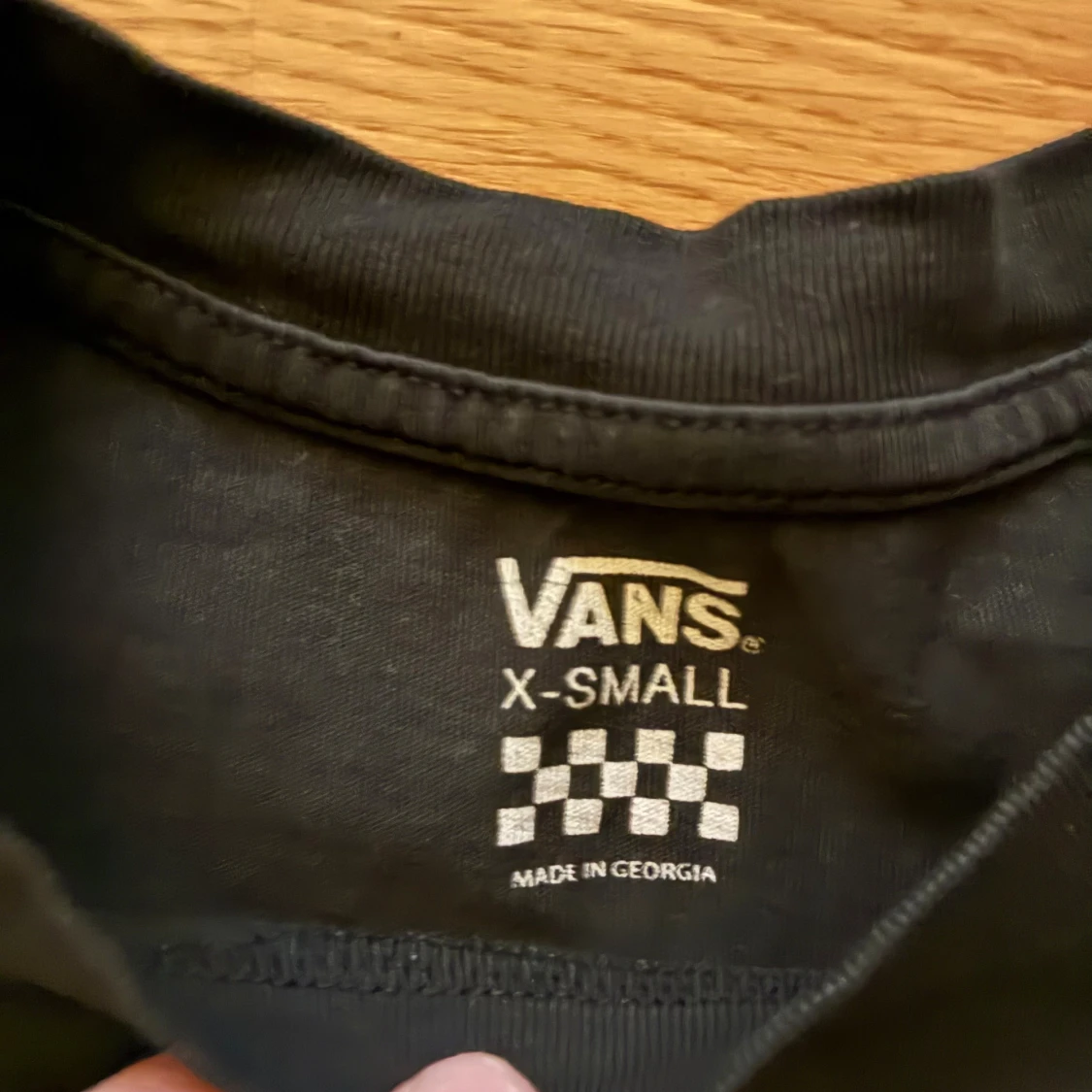 Svart långärmad tröja från Vans - 1