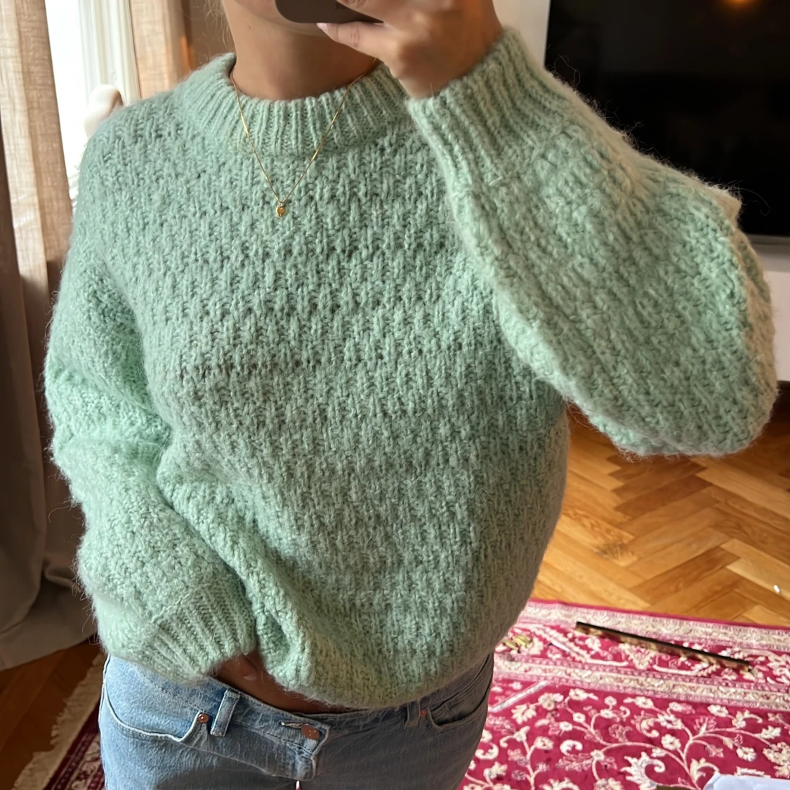 Stickad tröja  - 1