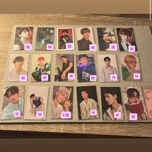 Enhypen photocards - These are some Enhypen photocards I’m selling over on my sale’s and trades insta.. I haven’t had any luck with sales. So here I am uploading here too in hopes of someone wanting to take these cuties home! The prices are shown in the photo! If you want more photos or have any questions, dm me! DO NOT USE ”BUY NOW” all purchase’s through SWISH only. Buyer’s responsible for shipping costs! 💕🫶🏼.  ( prices can be negotiated) 