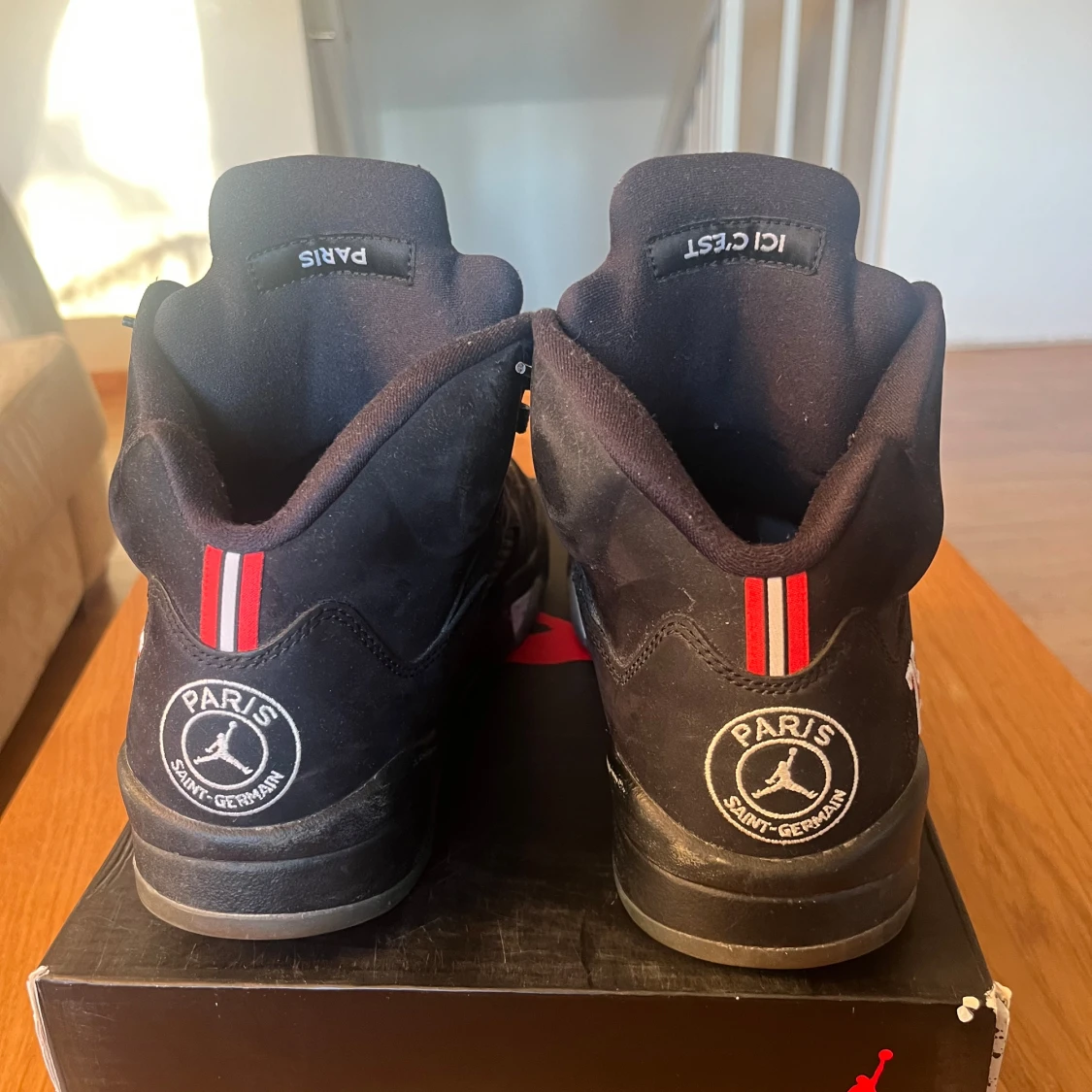 Nike Air Jordan 5 PSG Svarta sneakers - 2