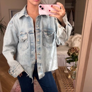 Oversized ljusblå jeansjacka - Så himla snygg jeansjacka❤️‍🔥