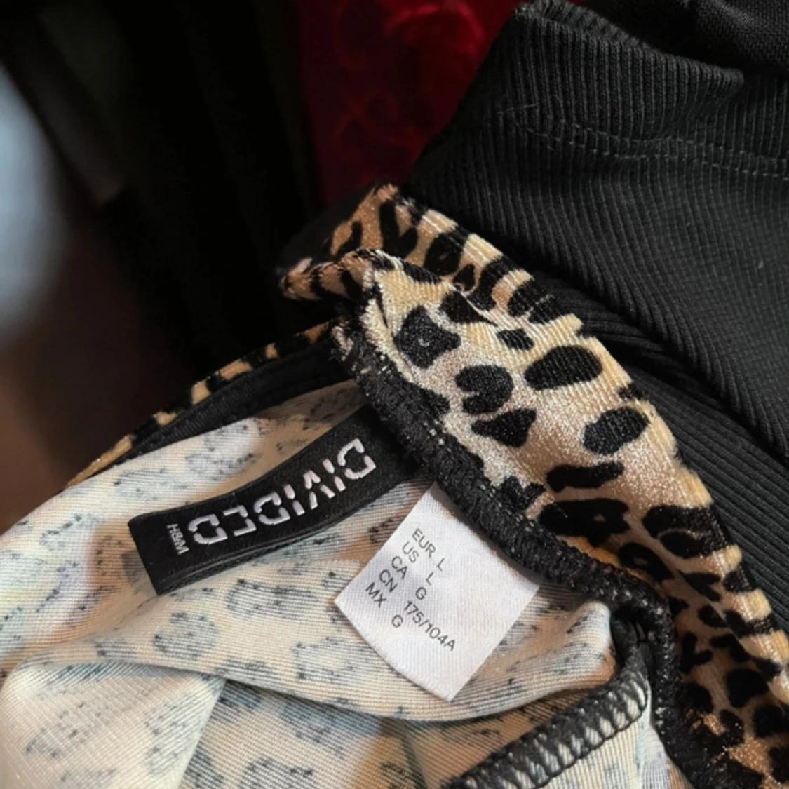 Leopardmönstrad body från H&M Divided - 3