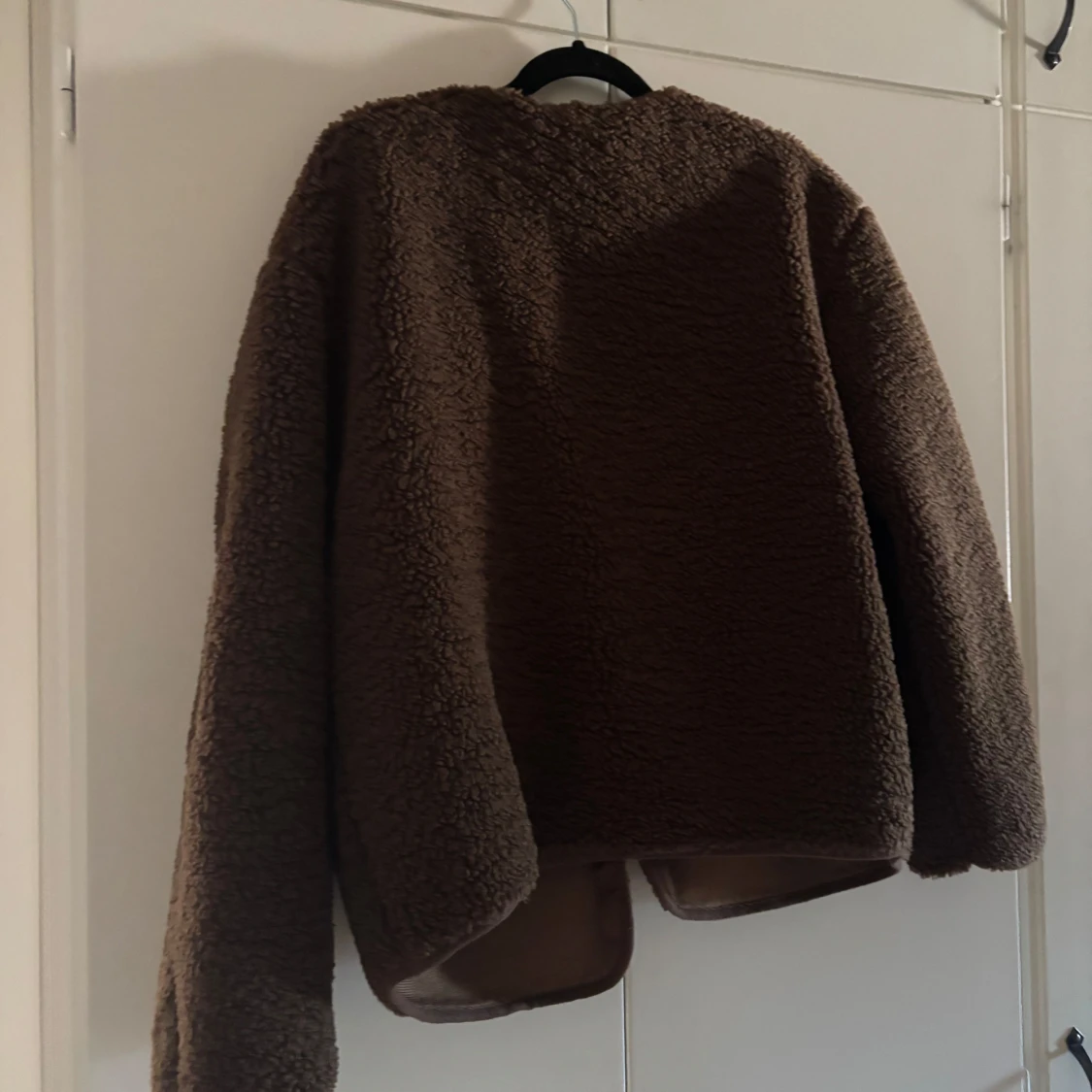 Brun teddyjacka  - 1